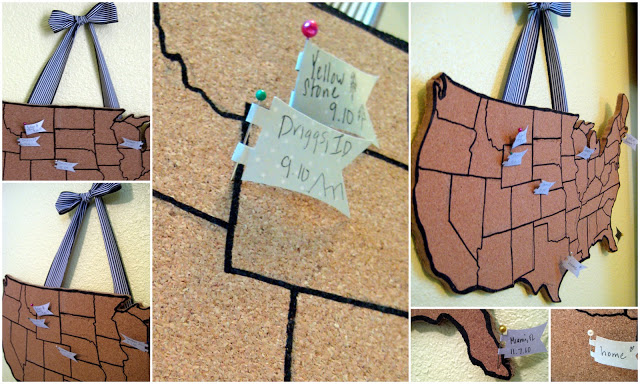 travel map  Jamie Dorobek