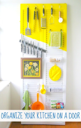 Kitchen organizer on a door CRAFT