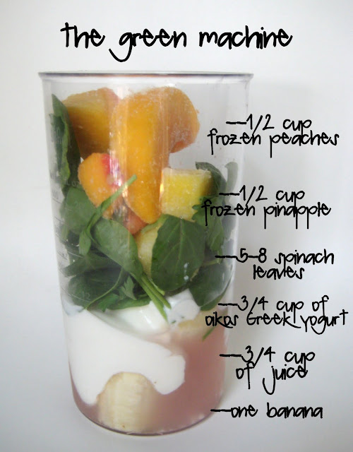 Smoothie recipe CRAFT